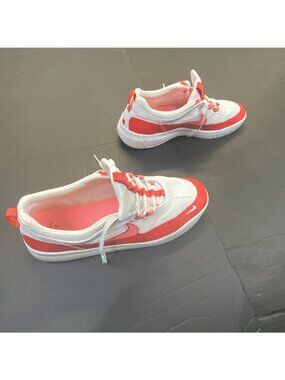 Nike Mens SB Nyjah Free 2 BV2078-600 White Running Shoes Sneakers Skate 10.5